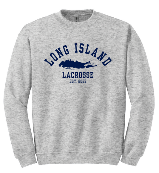 LILCO Island Crewneck Sweatshirt (Ash Grey)